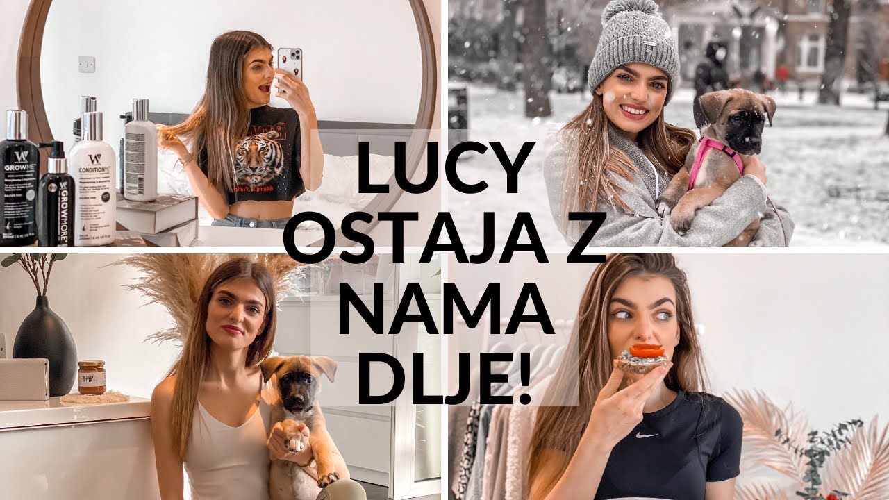 ❗LUCY OSTAJA Z NAMA ZA DLJE ČASA❗TEDENSKI VLOG l Kaja Karba