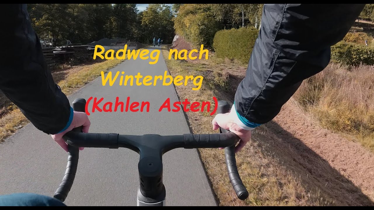 Radweg Bromskirchen nach Winterberg