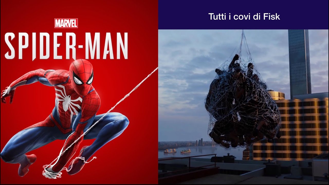 Marvel Spider man Tutti i covi di Fisk