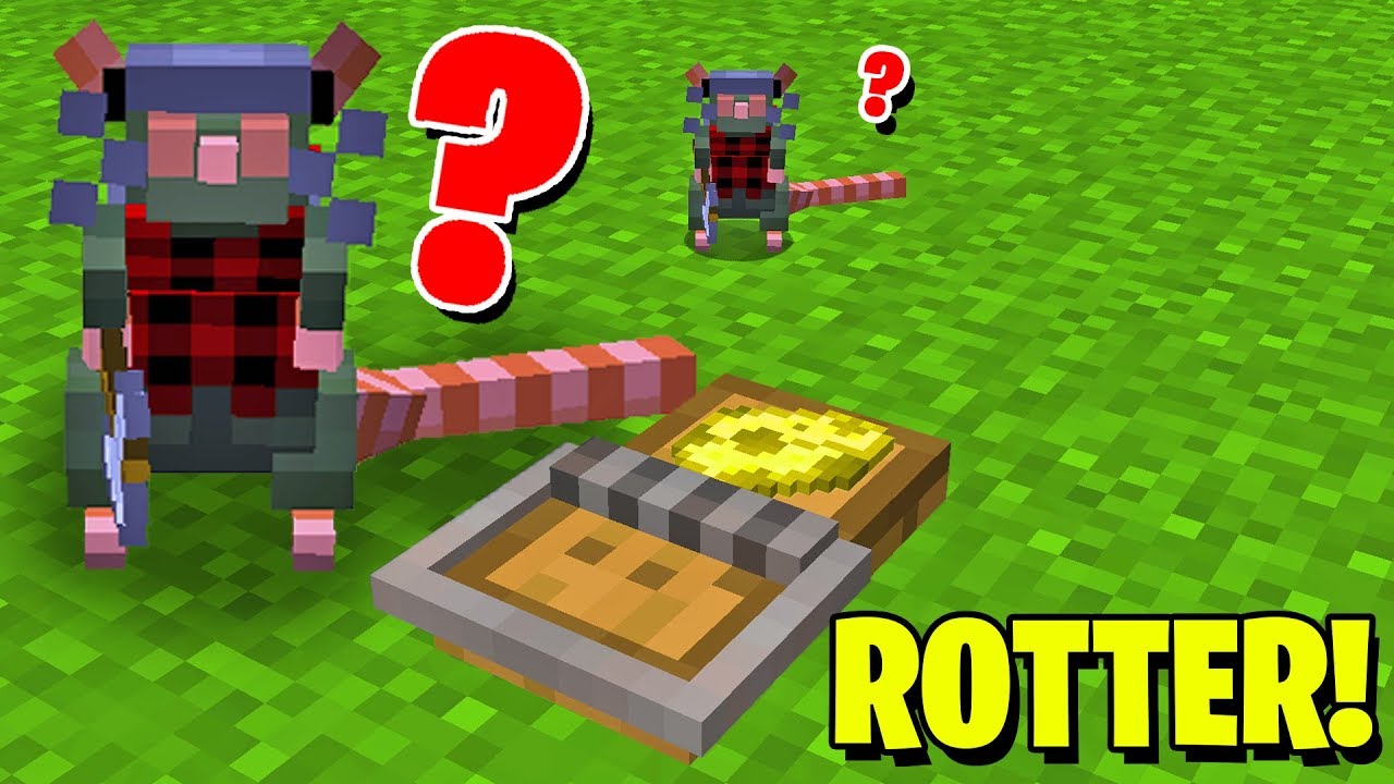 DENNE ROTTE KUNNE HUGGE TRÆ!? Dansk Minecraft Med @DenMandigeElg