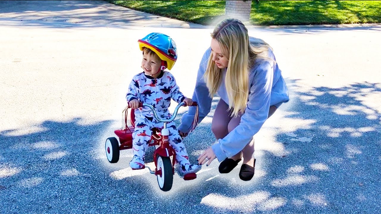 Jackson's First Bicycle (Warning: Cuteness Overload!)