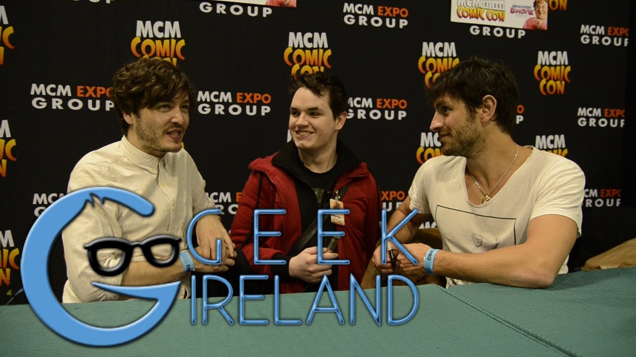 Geek Ireland meets Alexander Vlahos and  Eoin Macken from Merlin