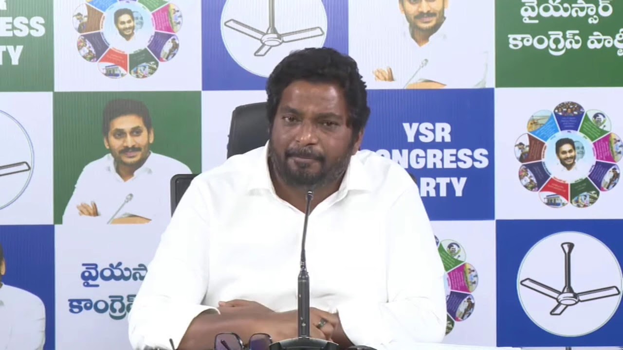LIVE: MLC Sri Dr. Mondithoka Arun Kumar Press Meet at Party central office, Tadepalli
