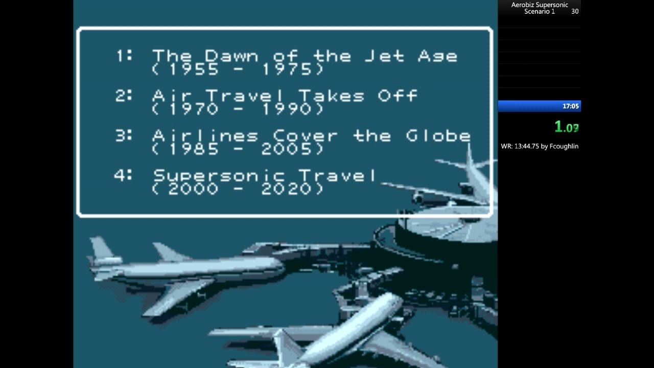 Aerobiz Supersonic (SNES) - Scenario 1 in 13:36 by HowDoUPlay