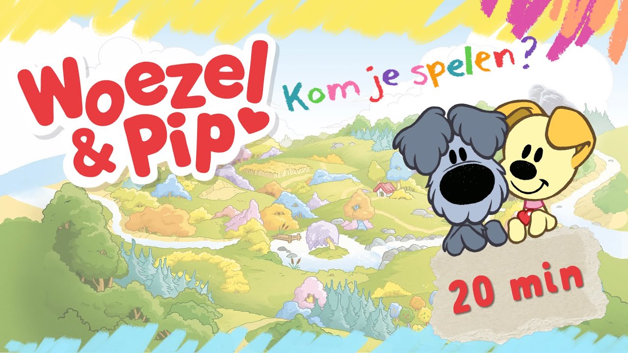 ⭐️  Woezel & Pip Afleveringen ⭐️   - 20 minuten compilatie 🐾