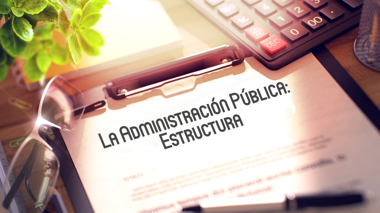 La Administración Pública: Estructura | MasterD