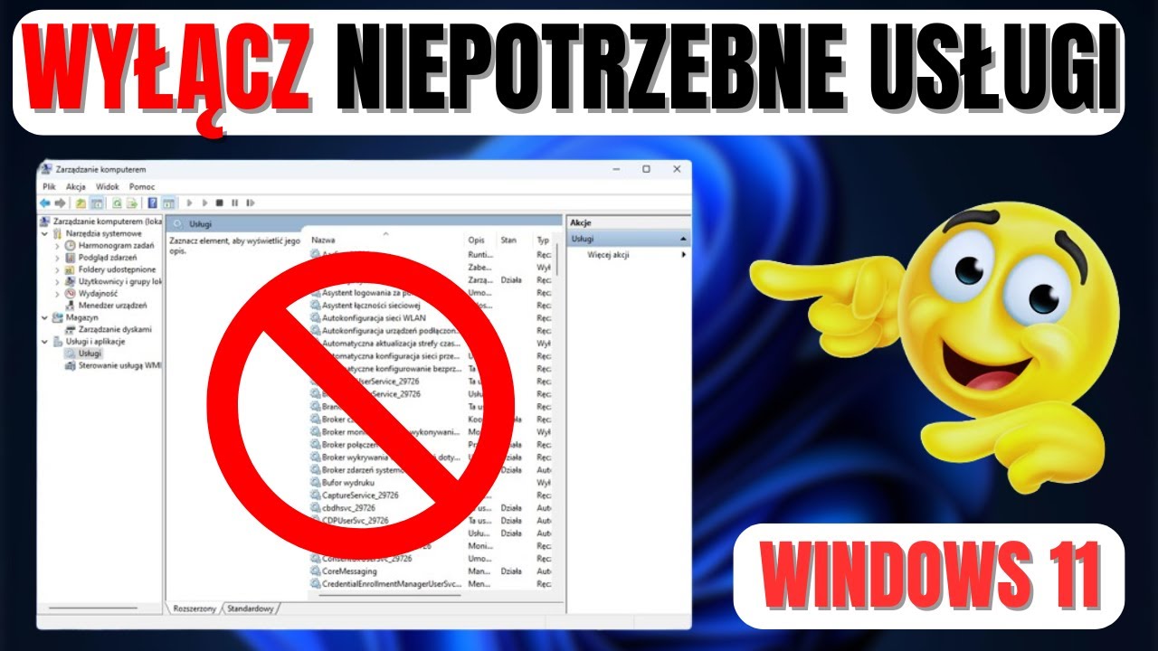 Windows 11: Jak Wyłączyć Zbędne Usługi i Przyspieszyć System 📈🔧