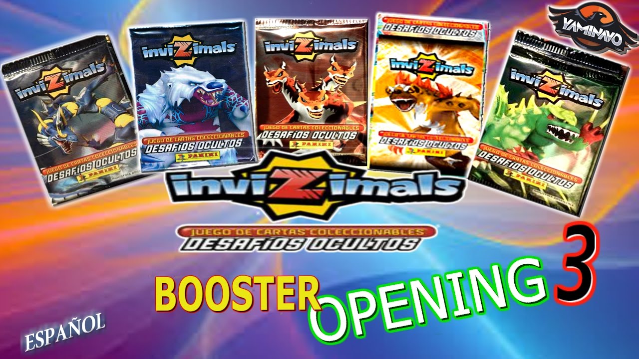 INVIZIMALS DESAFIOS  OCULTOS BOOSTER OPENING 3