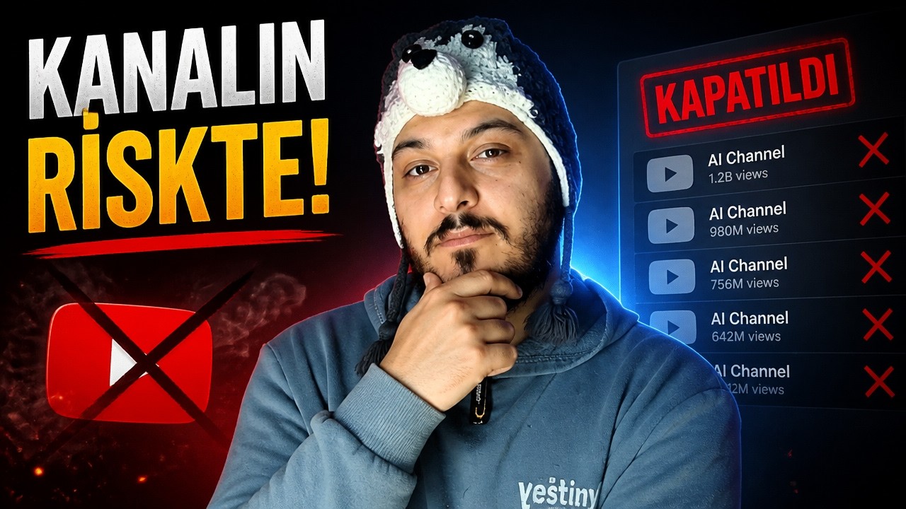 YAPAY ZEKA İle Video Yapanlar DİKKAT! Kanalın Kapanabilir..