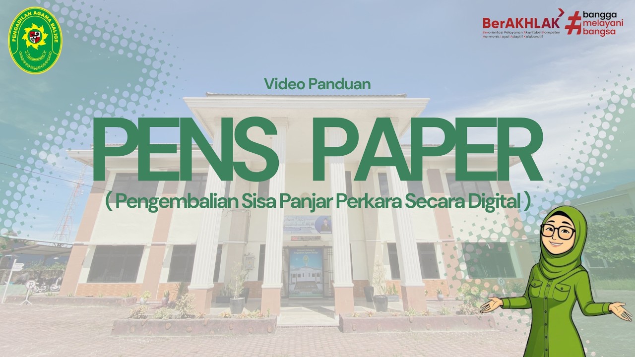 VIDEO PENGEMBALIAN SISA PANJAR DIGITAL