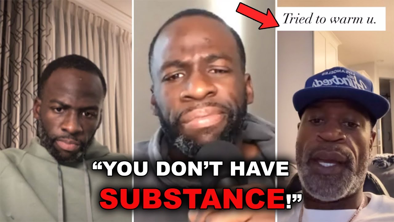 Stephen Jackson sends CRYPTIC WARNING to Draymond? This follow Green's CLAP BACK to Stak!