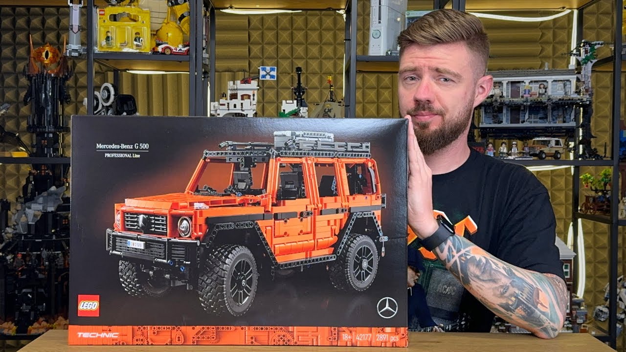 MERCEDES-BENZ G 500 PROFESSIONAL LINE 🛞 LEGO TECHNIC 42177 RECENZJA