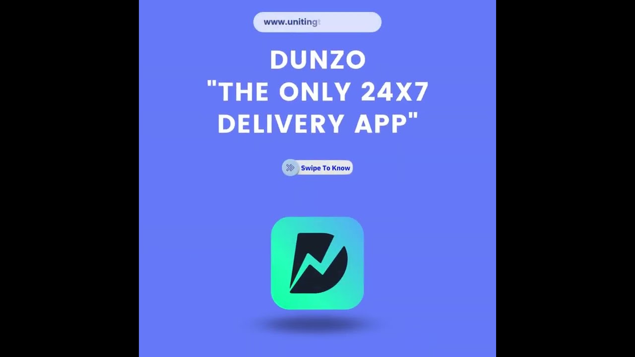 Dunzo - The only 24X7 Delivery app
