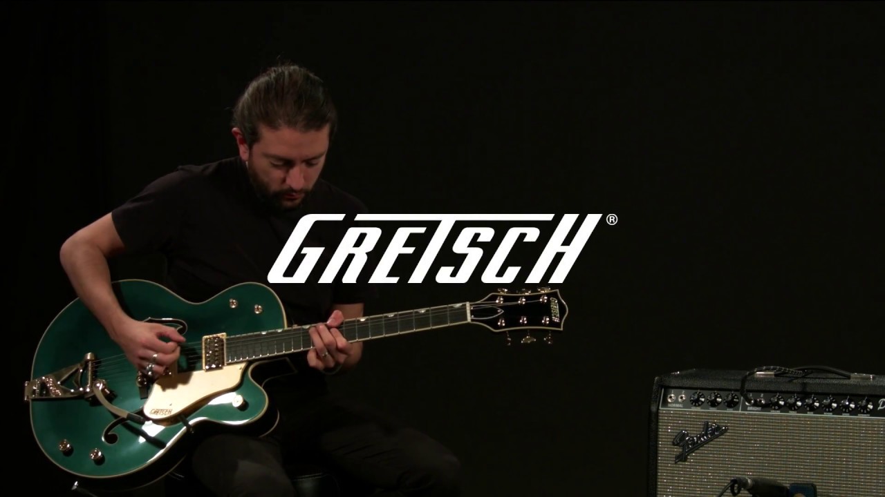 Gretsch G6196T-59GE Country Club with Bigsby, Cadillac Green Metallic | Gear4music demo