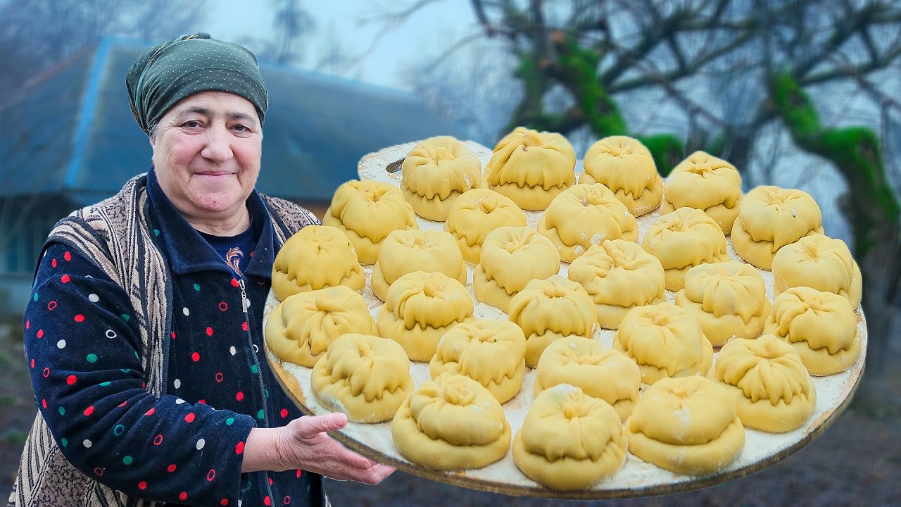 UNBELIEVABLY JUICY! 🥟 Grandma&rsquo;s Secret to the Perfect Georgian Khinkali (ASMR) 👵🏼🔥