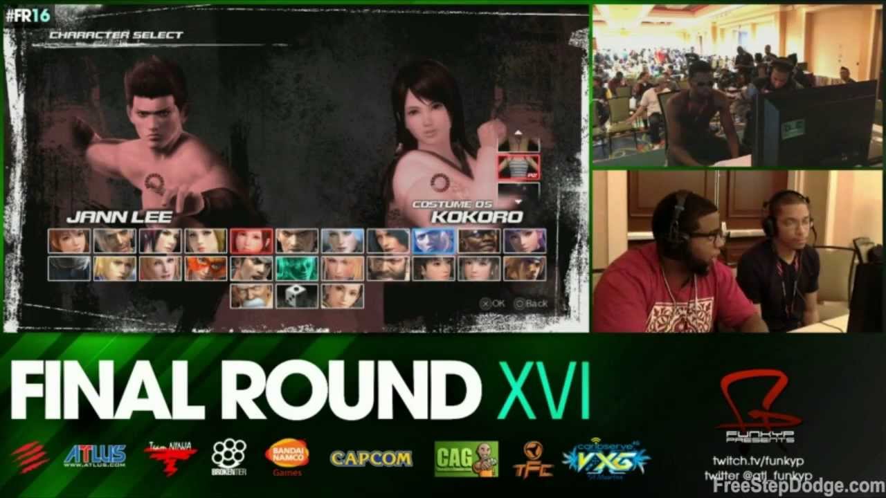 Final Round 16 - DOA5 - Pools - Perfect Legend vs ZakkuRye