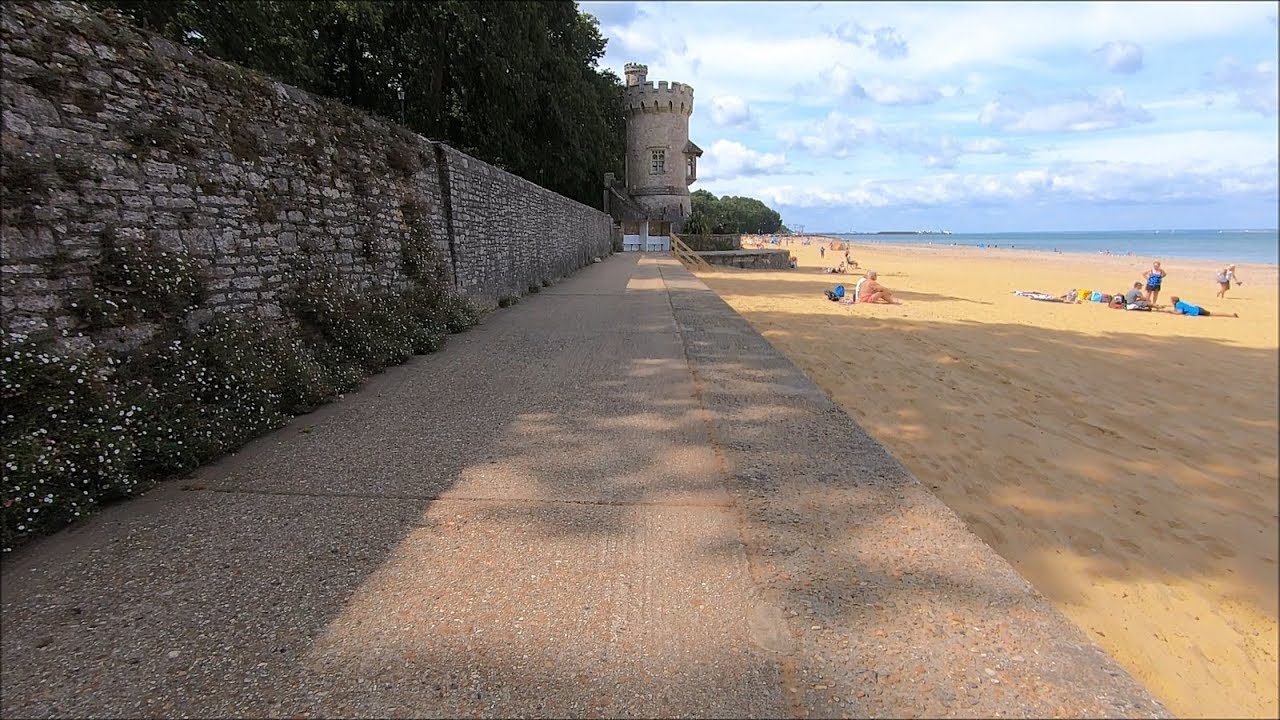 Virtual Walk - Appley Beach Back To Ryde - Isle Of Wight - August 2019 | kittikoko
