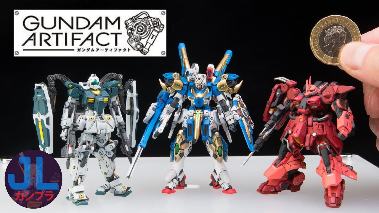 Я покрасил артефакты Гандама ТОЛЬКО аэрографом | Индивидуальная покраска Gunpla
