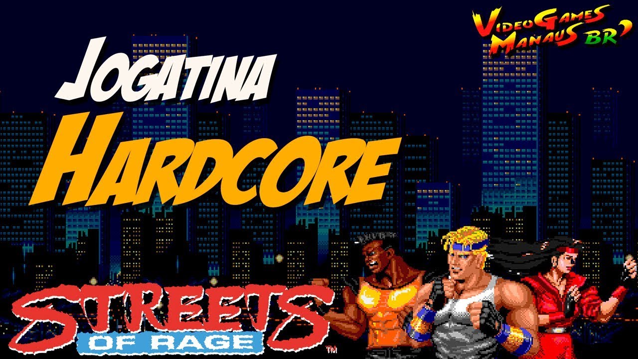 Streets Of Rage 1 jogatina hardcore no n&iacute;vel hardest relembrando os tempos de menino.