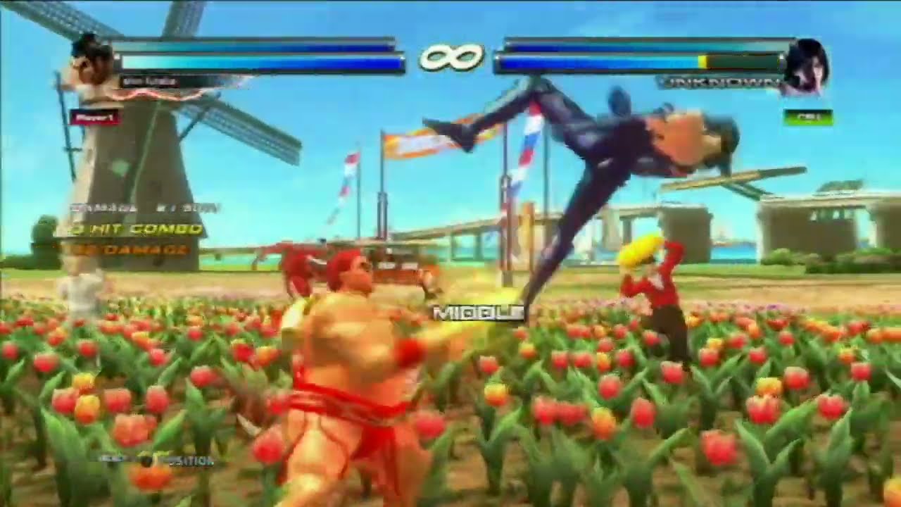 【再UP】TTT2   Hwoarang × Ganryu Combo Exhibition RED