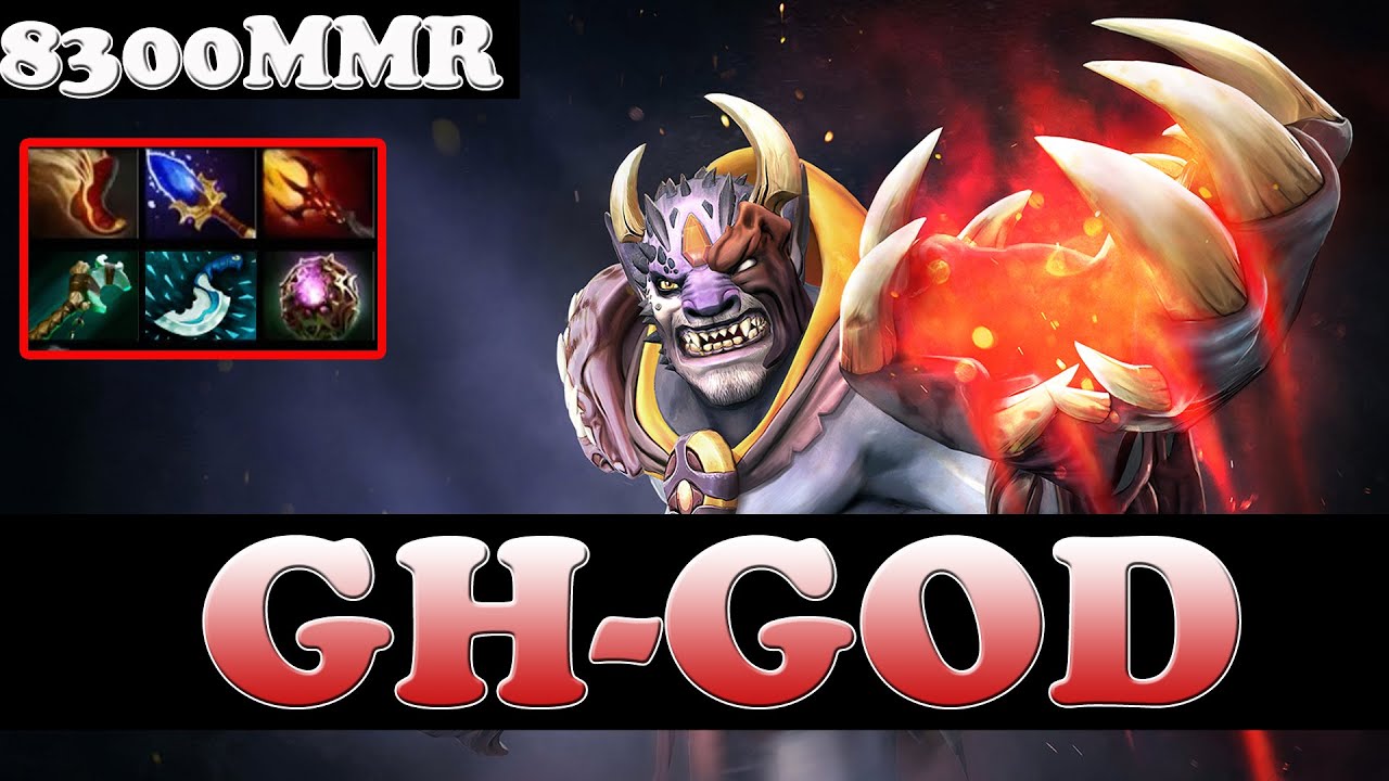 Dota 2 - GH-GOD 8300 MMR Plays Lion Vol 1 - Ranked Match Gameplay!