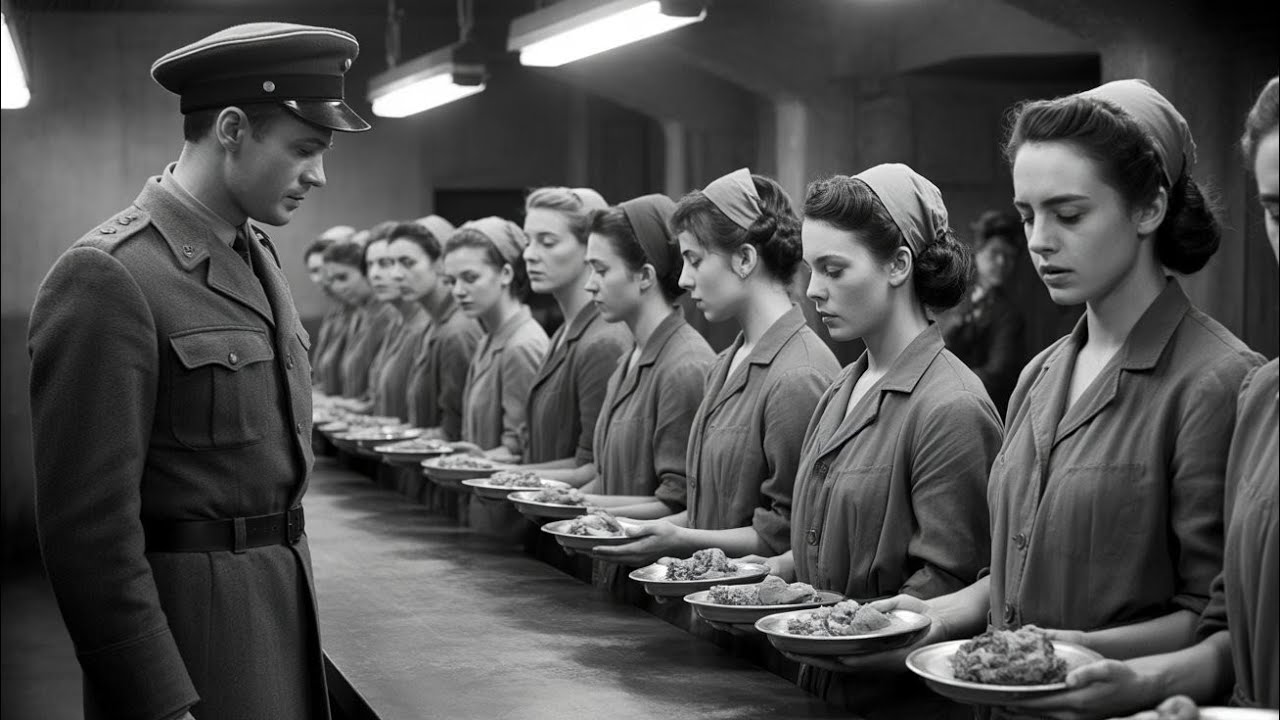 German Female Prisoners Laughed at U.S. Army Food — Moments Later, They Regretted It