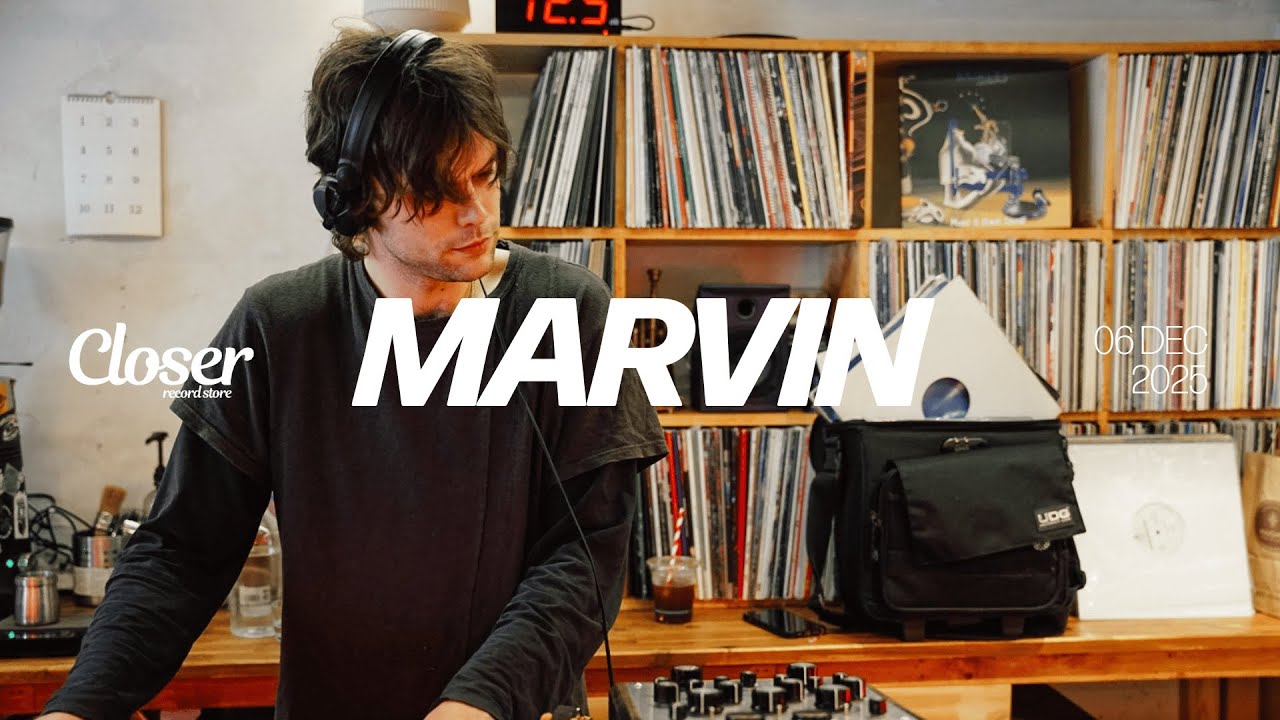 MARVIN | CLOSER RECORD STORE | DJ Sessions | Disco, Funk, Soul, House, Fusion, Electronic Music