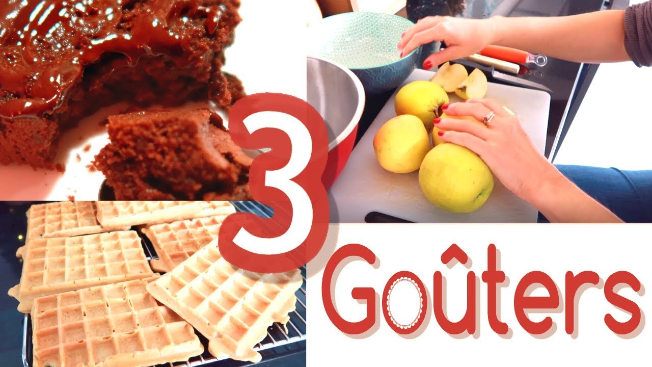 3 RECETTES DE GOÛTERS | Little Béné