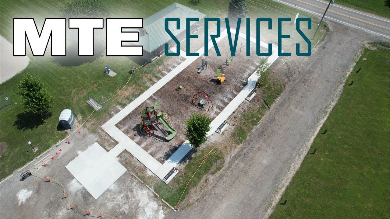 MTE Services Concrete Park Project Timelapse