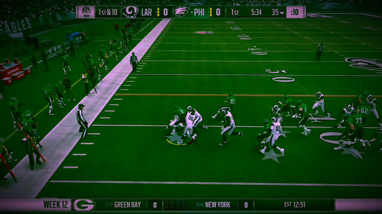 Madden19 Career Mode RB Hurdles & Highlights