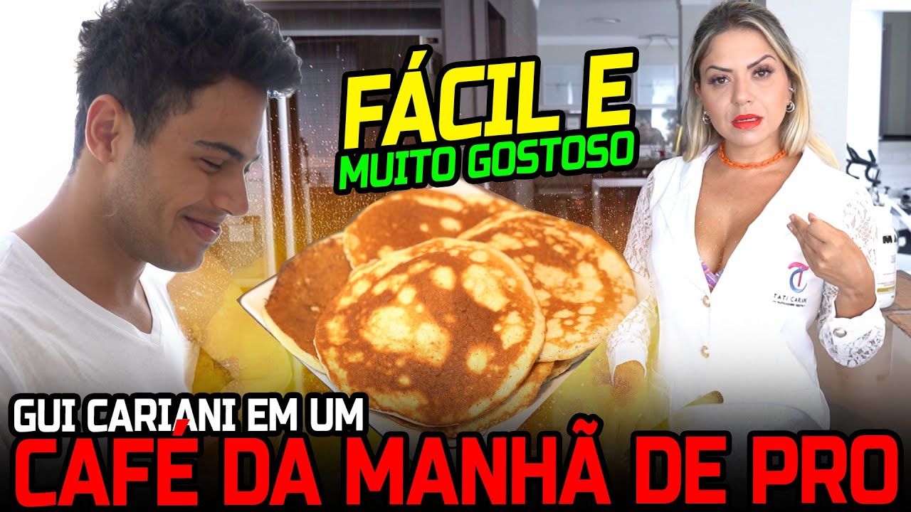 RECEITA DE PRO - PANQUECA FAVORITA DO RENATO CARIANI