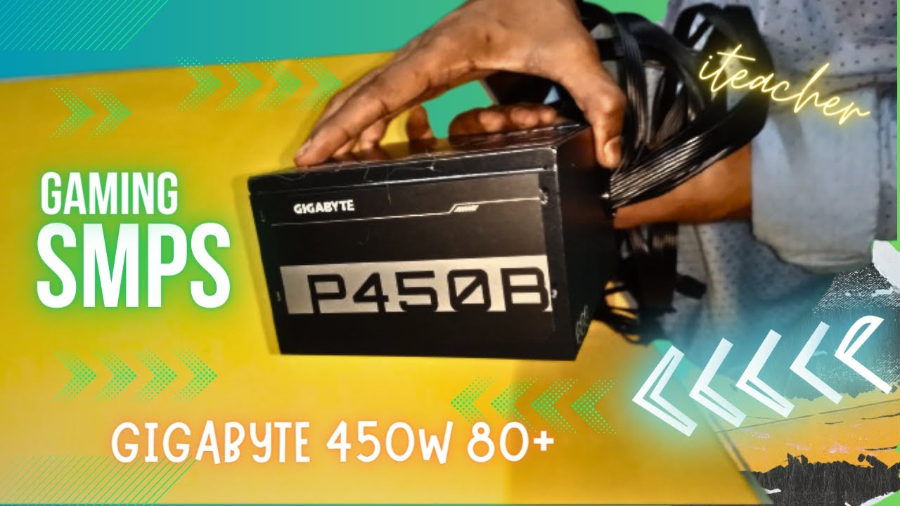 Gigabyte P450B 80+ bronz Gaming SMPS⚡ Review #budgetpc #gaming #pcbuild