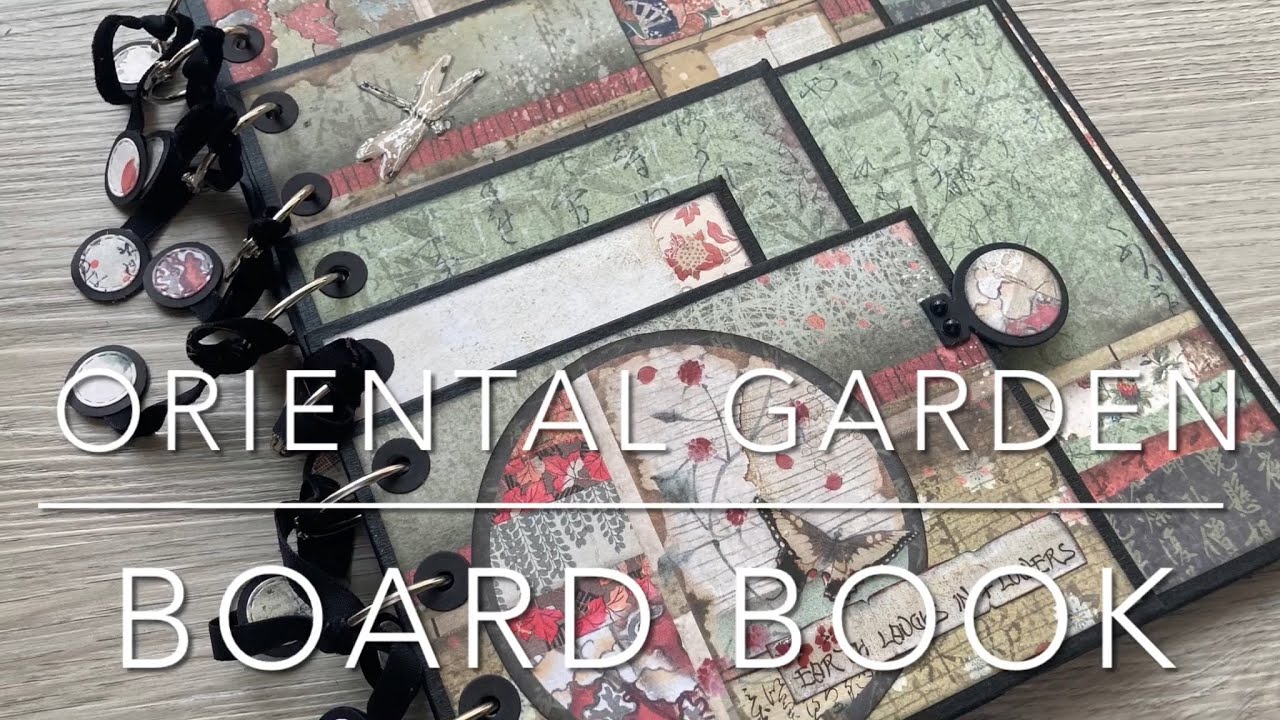 Oriental Garden Board Book by Stamperia
