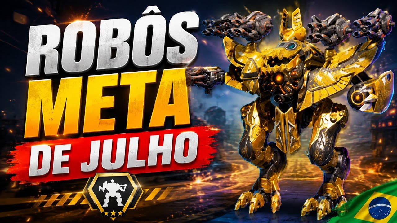 ESSES ROB&Ocirc;S DOMINAM O META DE JULHO! (TOP 10) | War Robots
