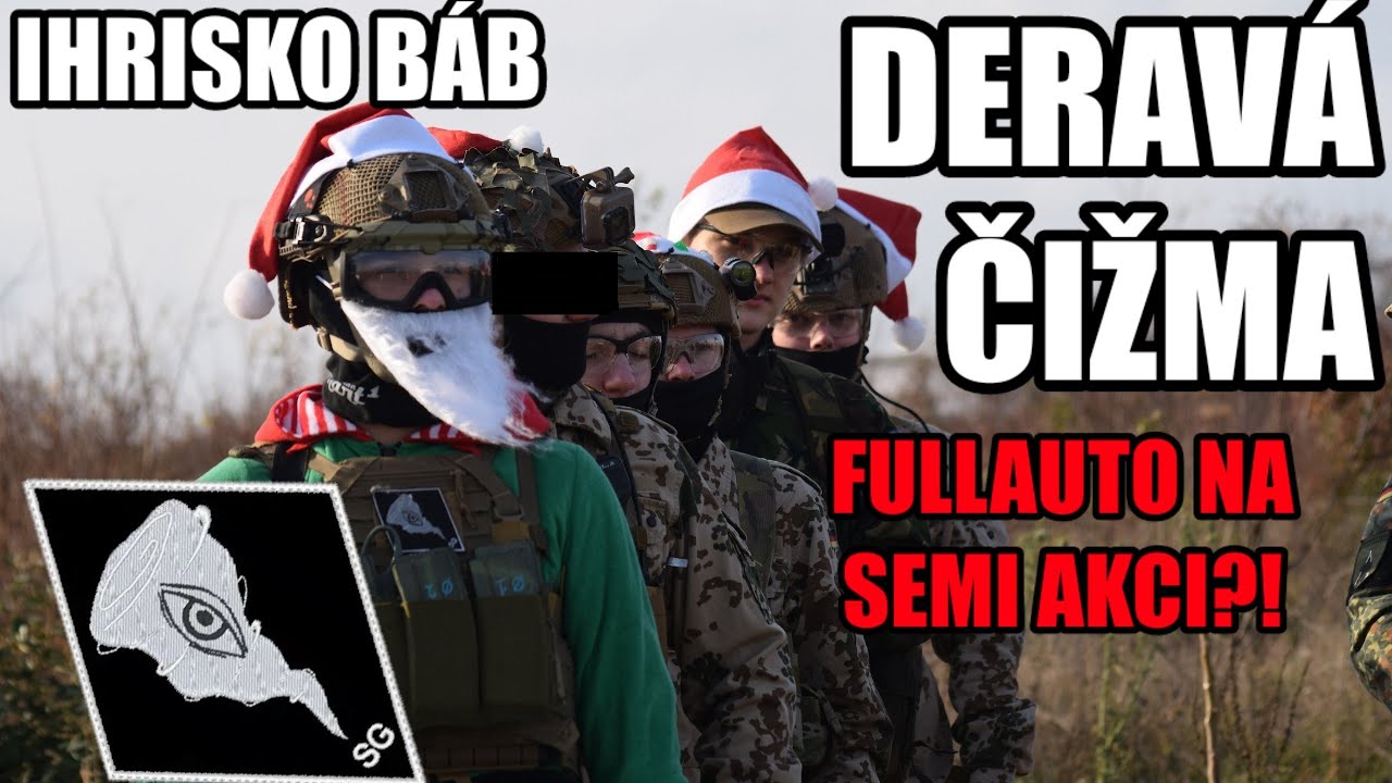 AIRSOFT BÁB | DERAVÁ ČIŽMA | SG CREW | GAMEPLAY | 4. 12. 2022 | 4K