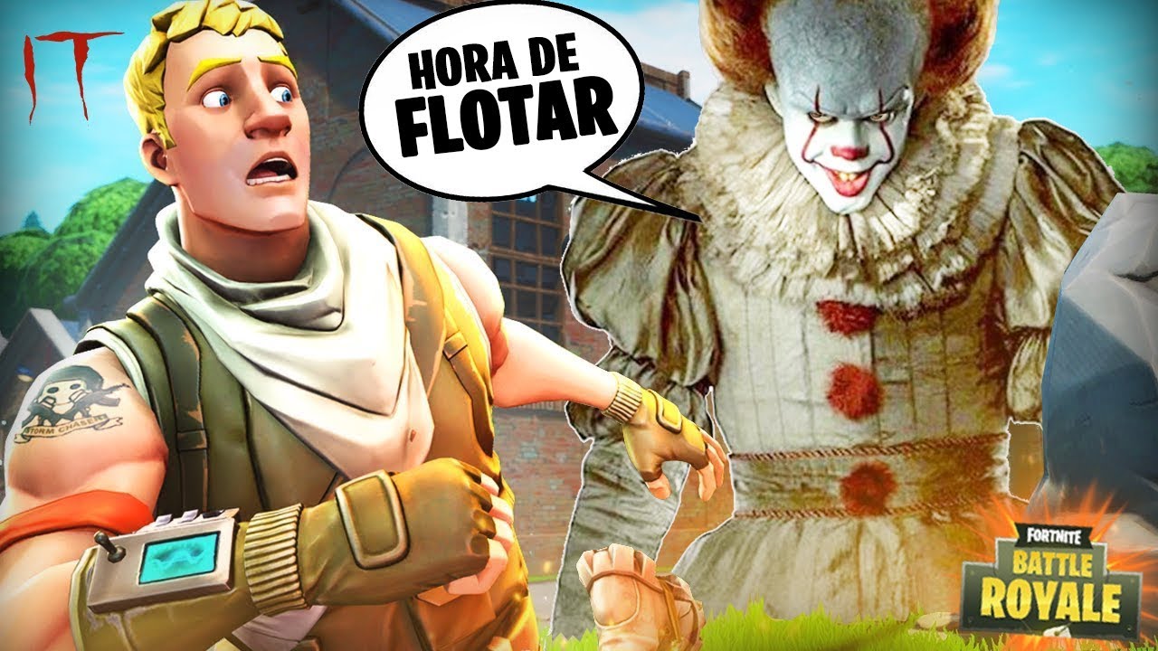 Asustando Jugadores con la VOZ de PENNYWISE!! *BROMA* Fortnite x IT (Reaccionando)