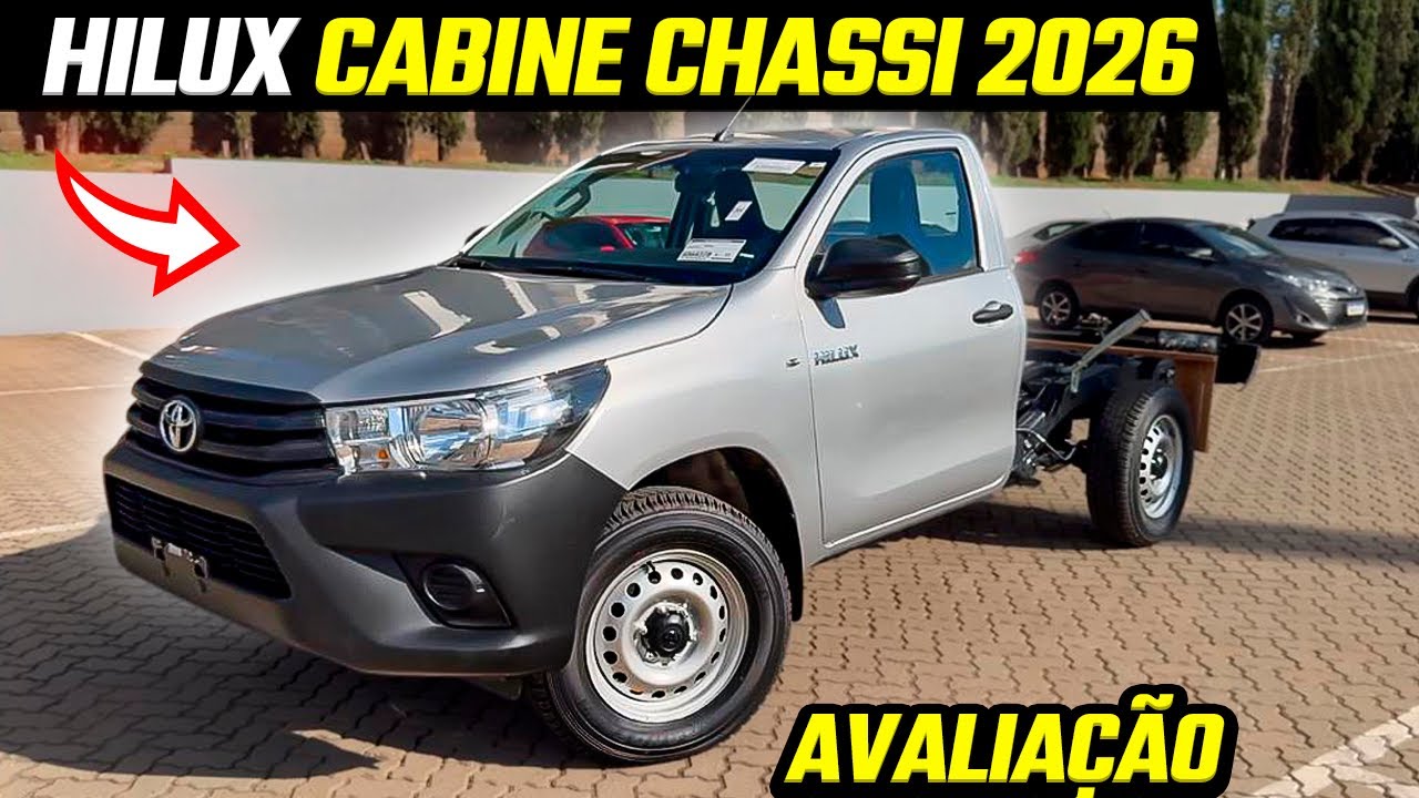 NOVA TOYOTA HILUX CHASSI 2026 MANUAL - VOC&Ecirc; N&Atilde;O ACREDITA NO PRE&Ccedil;O!