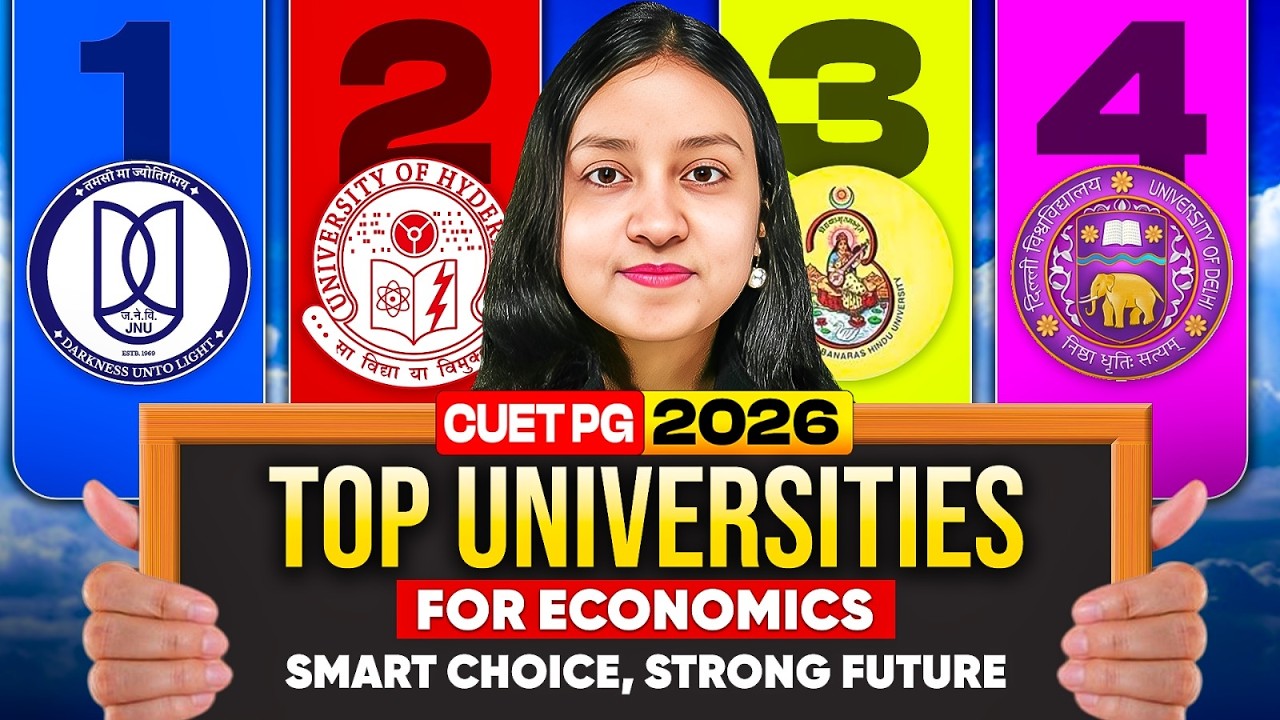 CUET PG 2026 Economics Universities Complete List | Central vs State Colleges