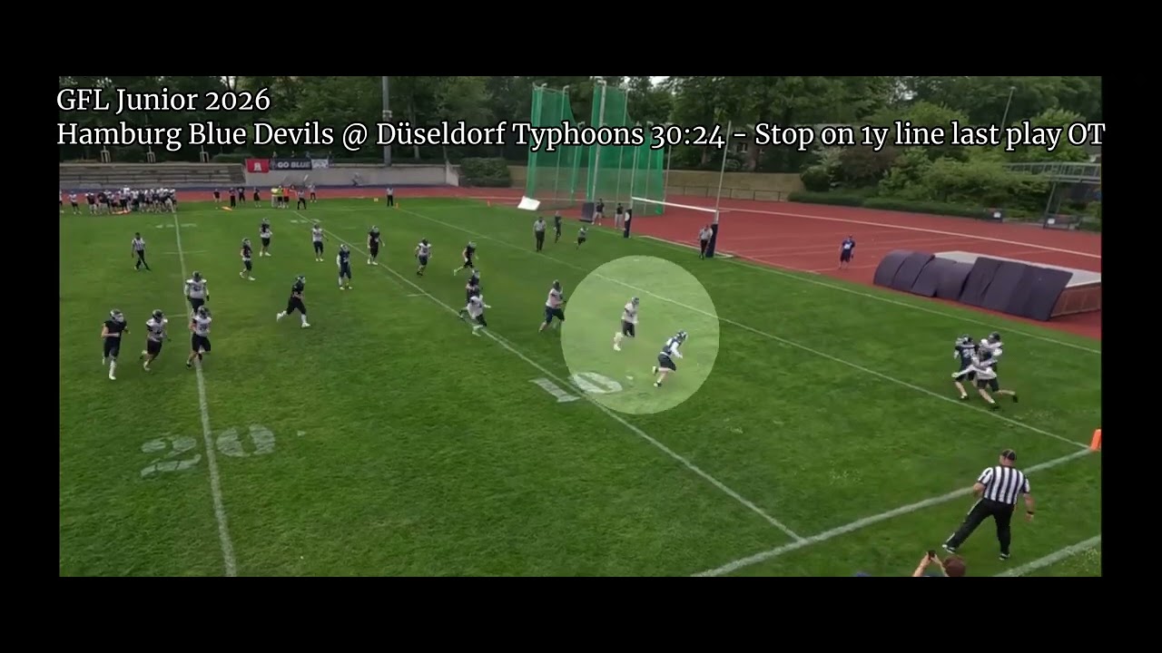 2026 Highlights Season Opening GFL Junior OLB #45 (April - May 2026)