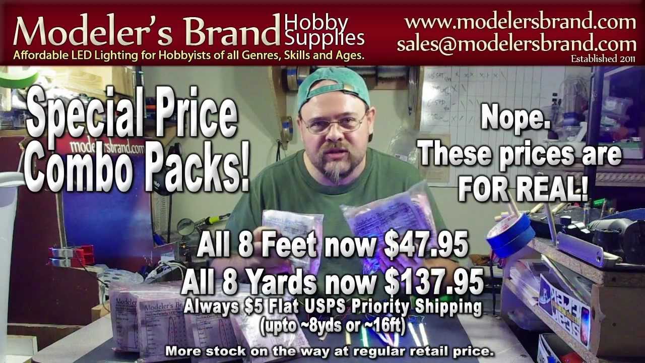 ModelersBrand What you get Inaugural Sale!