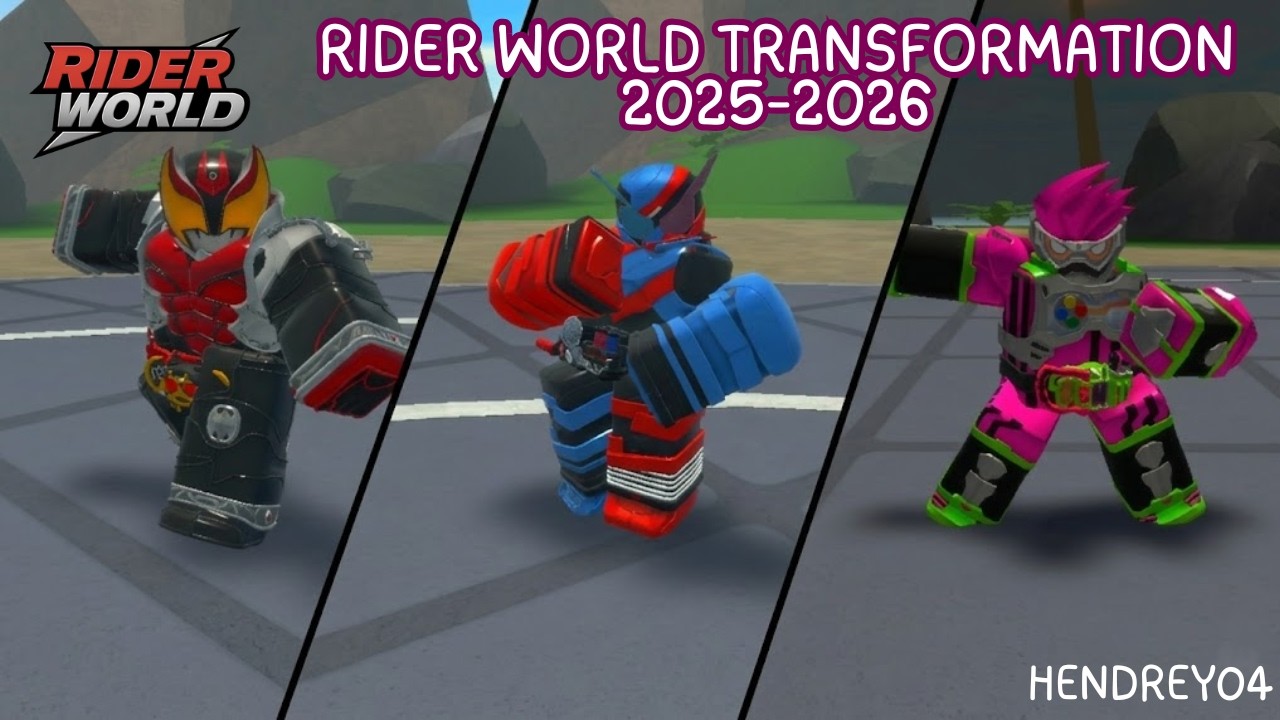 All Rider World Transformations (2025-2026 Edition) | Rider World
