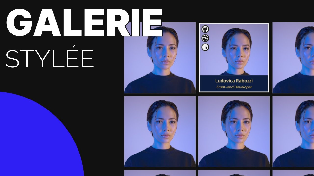 Coder une galerie stylée avec des animations