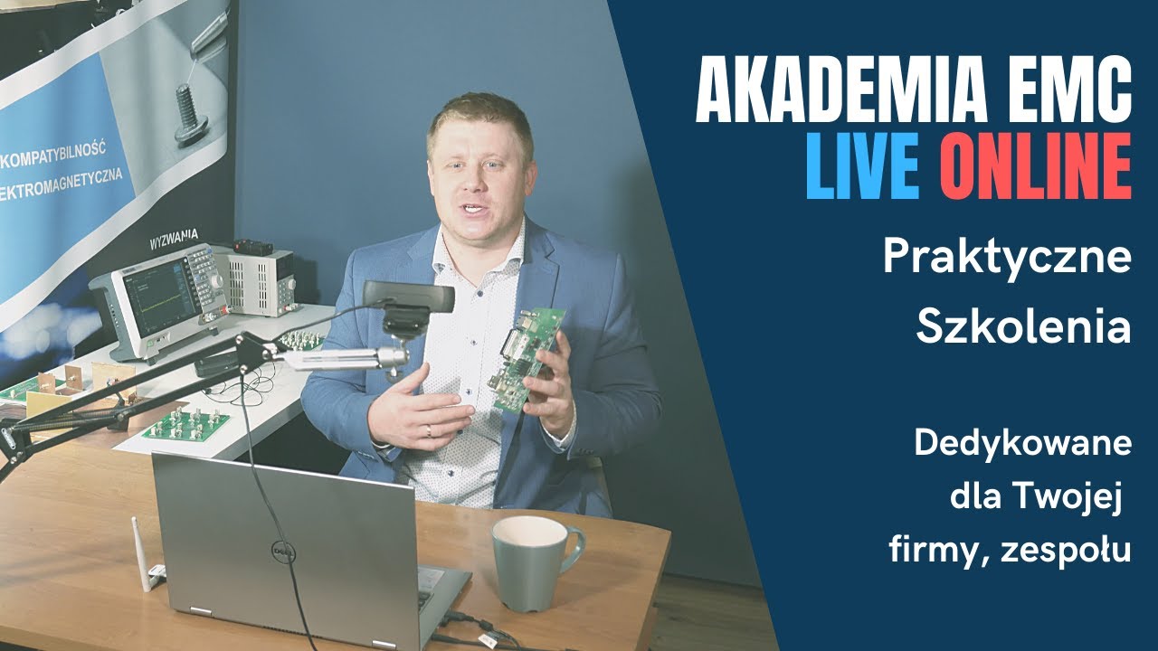 Szkolenia z EMC przez internet - live - dla Twojego zespołu. Z pomiarami, prezentacją, interaktywnie