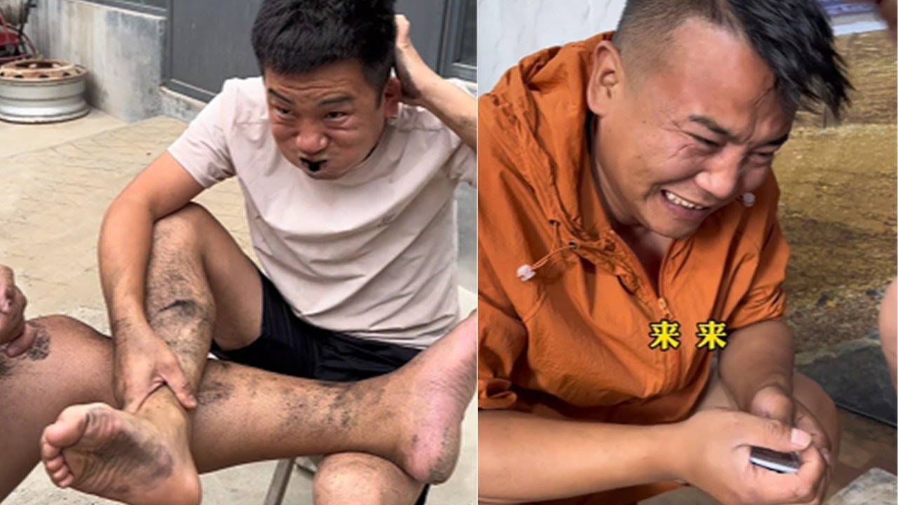 憋笑挑戰，根本忍不住#funny #搞笑 #沙雕剧情 #农村生活