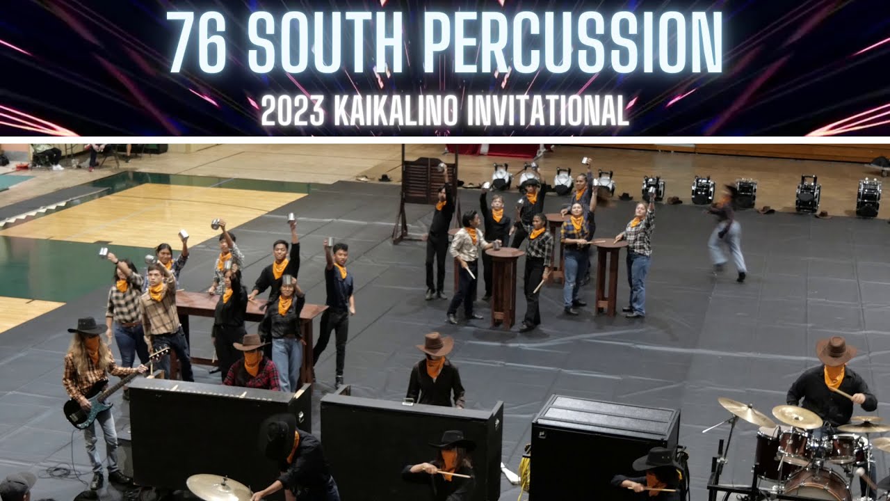 Desperados | 76 South Percussion | 2023 James Campbell HS | 2023 Kaikalino Invitational