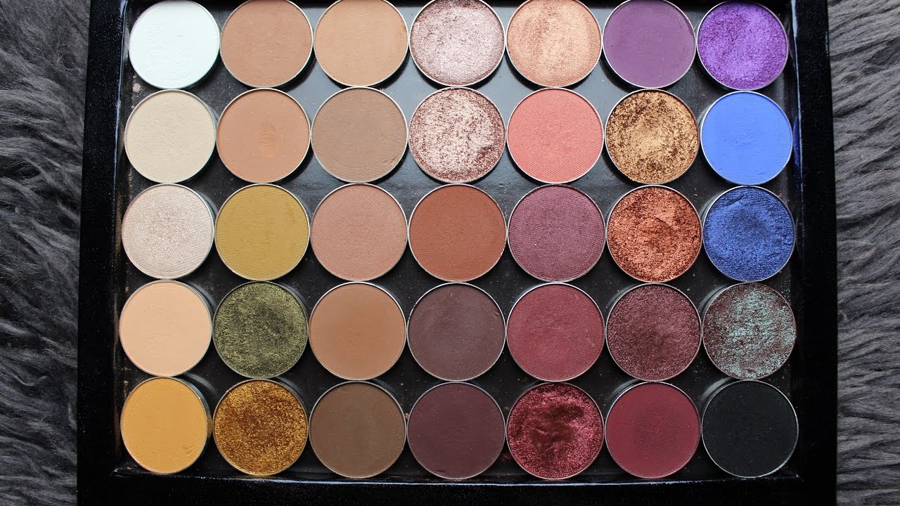 Makeup Geek Eyeshadow Swatches (No Talking) | IamJocie