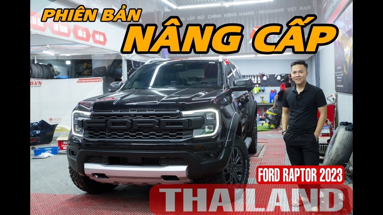 Độ Ford Raptor 2023 hoàn thiện với bodykit Thái Lan | Độ Ford Raptor | BROAUTO