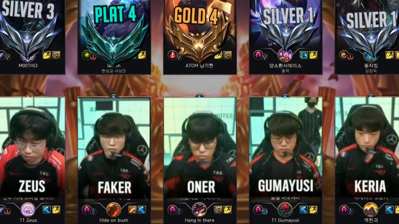 *ALL* T1 Play URF Together - Faker | Zeus | Oner | Gumayusi | Keria