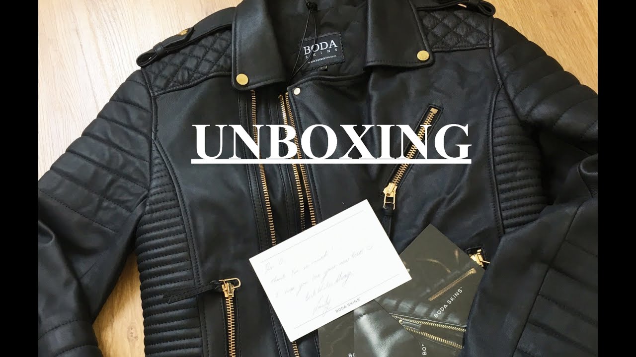 UNBOXING | BODA SKINS LEATHER JACKET  | DANNY YU