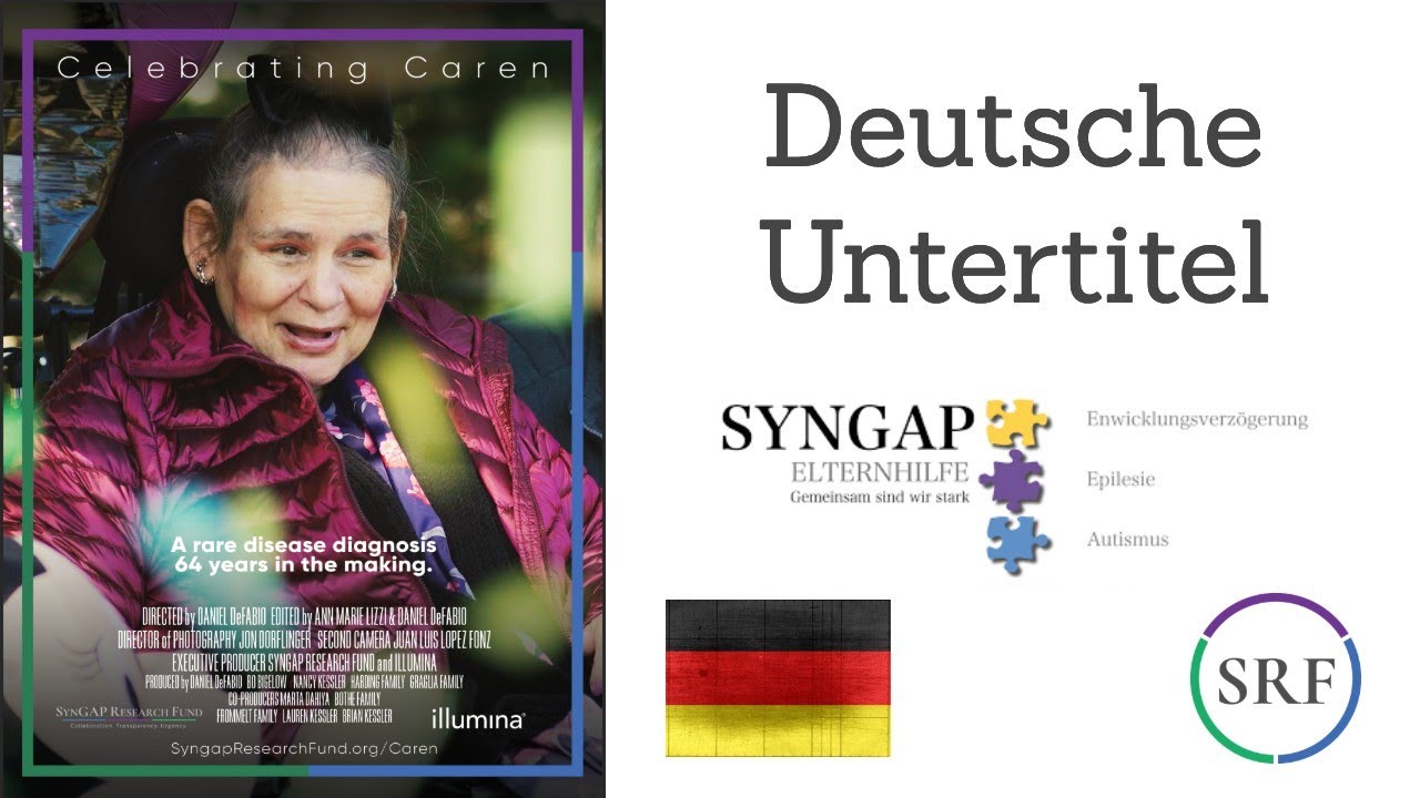 GERMAN - CELEBRATING CAREN - Eine seltene Krankheit - SYNGAP1 - Diagnose nach 64 Jahren.
